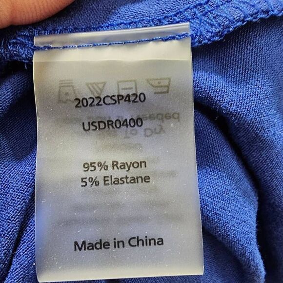 Universal Standard Teresa Liquid Jersey V Neck Shift Dress 4X - Picture 6 of 6